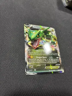 Rayquaza EX BW47 Black White Promo Pokemon MP - Image 3