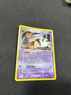 Deoxys 16/17 ex Deoxys Reverse Holo Rare Pokemon LP - Image 4