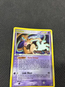 Deoxys 16/17 ex Deoxys Reverse Holo Rare Pokemon LP - Image 5