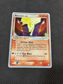 Ninetales ex 96/101 ex Hidden Legends Pokemon MP - Image 1