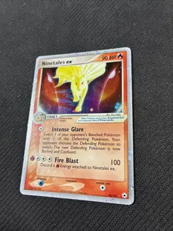 Ninetales ex 96/101 ex Hidden Legends Pokemon MP - Image 2