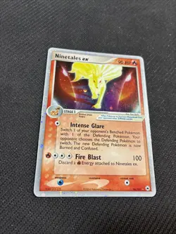 Ninetales ex 96/101 ex Hidden Legends Pokemon MP - Image 3