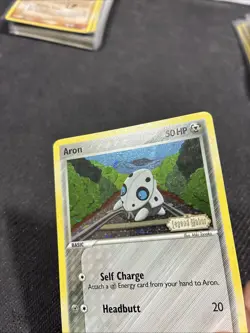 Aron 48/92 ex Legend Maker Reverse Holo Pokemon LP - Image 4
