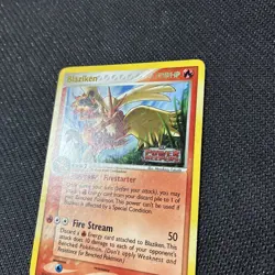 Blaziken 5/108 ex Power Keepers Reverse Holo Rare Pokemon NM - Image 2