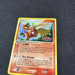Blaziken 5/108 ex Power Keepers Reverse Holo Rare Pokemon NM - Image 4