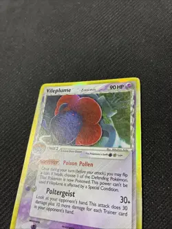 Vileplume 17/110 ex Holon Phantoms Holo Rare Pokemon HP - Image 3