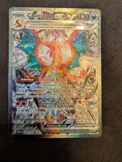 LP - Charizard ex - Pokemon - SIR - 223/197 Obsidian Flames - Light Play - Image 1