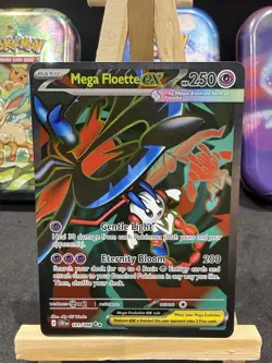 Pokemon TCG Mega Floette EX 101/086 Chaos Rising Full Art Holo - Image 1
