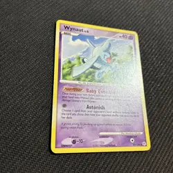 Wynaut 42/130 Diamond Pearl Base Rare Pokemon LP - Image 2