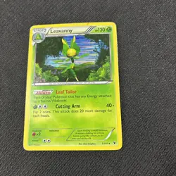 Leavanny 3/101 Black White Noble Victories Holo Rare Pokemon HP - Image 1