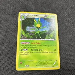 Leavanny 3/101 Black White Noble Victories Holo Rare Pokemon HP - Image 2