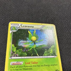 Leavanny 3/101 Black White Noble Victories Holo Rare Pokemon HP - Image 3