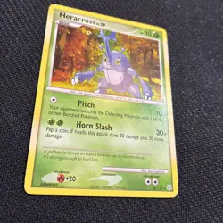 Heracross 28/130 Diamond Pearl Base Non Holo Rare Pokemon HP - Image 2