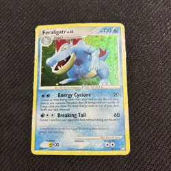 Feraligatr 8/123 Mysterious Treasures Holo Rare Pokemon HP - Image 1