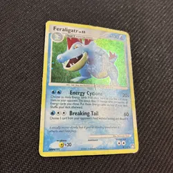 Feraligatr 8/123 Mysterious Treasures Holo Rare Pokemon HP - Image 2