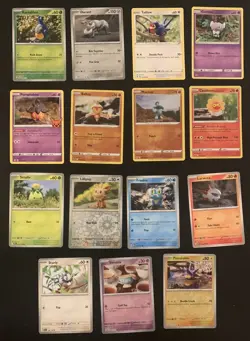 Yuka Morii Pokemon Illustrator Clay Sculpture Art Lot of 31 Cards no duplicates - Image 3