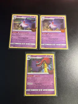 GENGAR LOT- English Gengar - Trick Or Trade 2021+2022 POKEMON LOT /3cards - Image 2