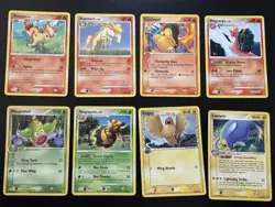 Nintendo Pokemon TCG EX/DP/Platinum 8-Card Lot Ponyta Rapidash Cyndaquil - Image 1