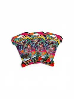 Pokemon TCG Lot of 5 packs; 2-Pack Blister Promo & 3 chaos rising factory sealed - Image 3