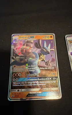 Pokemon Ultra Rare GX Lot Lucario Sm100, Espeon 61/149, Glaceon 39/156 Tcg - Image 2