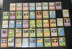 1999 Pokemon Base Set Vintage Lot of 69 Cards (18 Trainers & 6 Energy) Non-holo - Image 1