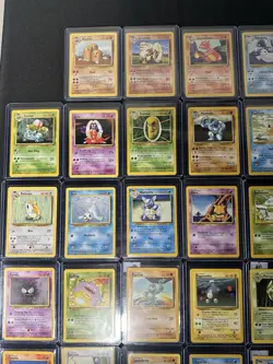 1999 Pokemon Base Set Vintage Lot of 69 Cards (18 Trainers & 6 Energy) Non-holo - Image 3