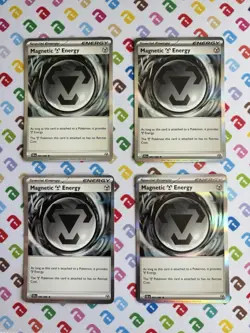Magnetic Energy x4 085/086 Playset Chaos Rising - Pokemon TCG - Lot A - Image 1