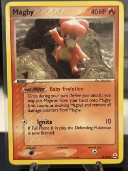 Clay Lot Of 2 Charmander 48/108 Magby 58/92 Pokemon TCG LP - Image 2
