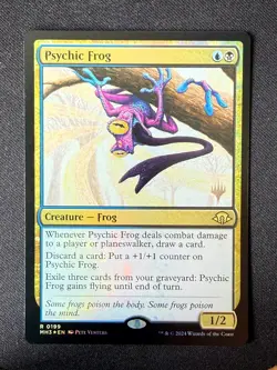 Psychic Frog - Modern Horizons 3 PROMO FOIL (MTG) NM - Image 1