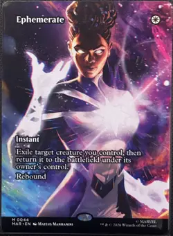 MTG Marvel Super Heroes Ephemerate Borderless (Mythic) - Image 1