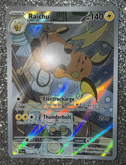 Pokemon TCG Paldea Evolved Raichu 211/193 Card NM - Image 3