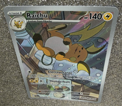 Pokemon TCG Paldea Evolved Raichu 211/193 Card NM - Image 4