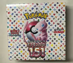 Pokemon Scarlet & Violet Japanese Pokemon Card 151 sv2a Booster Box NEW - Image 1