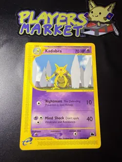 Kadabra 69/144 Skyridge Regular English WOTC NM Pokemon Card - Image 1