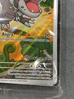 Pokemon TCG Tyrunt Perfect Order Pokemon Center Stamp Promo Card Sealed MEP070 - Image 2