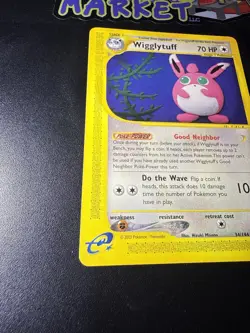 Wigglytuff Skyridge Regular Card 34/144 English NM WOTC Non Holo Pokemon - Image 5