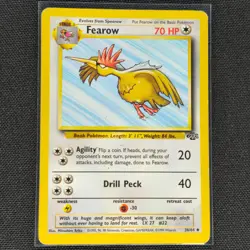 Fearow - 36/64 - Uncommon - Jungle Set - Pokemon Card - MP - Image 1