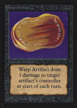 Warp Artifact Collectors Edition Int NM CARD ABUGames - Image 1