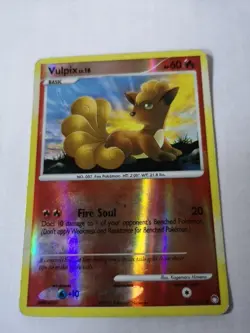 Vulpix 107/123 - Mysterious Treasures - Pokemon Card - Image 1