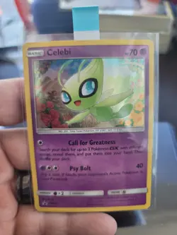 Celebi - SM224 - SM Black Star Promo Pokemon Card TCG SM Promo - Image 3