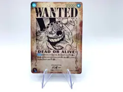One Piece Bagy Card Game OP09-051 OP Buggy Wanted Japanese Emperors New World - Image 1