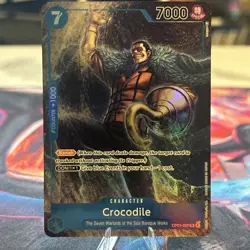 Crocodile Alt Art Romance Dawn OP01-067 ENGLISH One Piece Card Game - Image 1