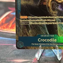 Crocodile Alt Art Romance Dawn OP01-067 ENGLISH One Piece Card Game - Image 5
