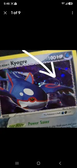 SWIRL 🌀💫 Eevee 11 Mew Kyogre Cosmos Holo Black Star Promo 2000 Pokemon Card - Image 4