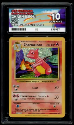Charmeleon 002/034 CLB Classic Collection ACE 10 - Pokemon Card - Image 1