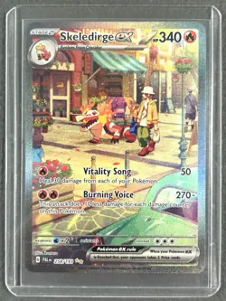 Pokemon Skeledirge ex 258/193 Paldea Evolved Special Illustration Rare Card NM - Image 1