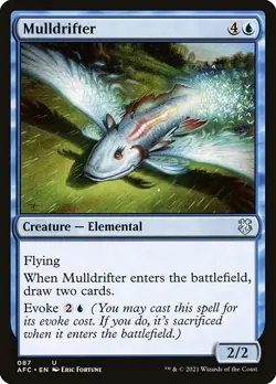 [MTG] Mulldrifter (087) (AFC) LP-HP - Image 1