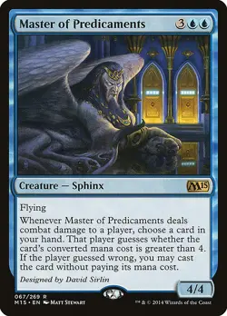 [MTG] Master of Predicaments (067) (M15) LP-HP - Image 1
