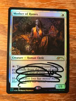 Magic the Gathering MTG foil Mother of Runes Secret Lair signed by Artist NM - Image 2