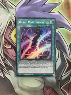 OP17-EN012 Basal Rose Shoot Super Rare UNL Edition NM Yugioh Card - Image 1